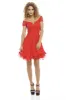 Off The Shoulder  Kick Out Net Dress sold by AX Paris