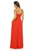 Red Crochet Maxi Dress sold by AX Paris