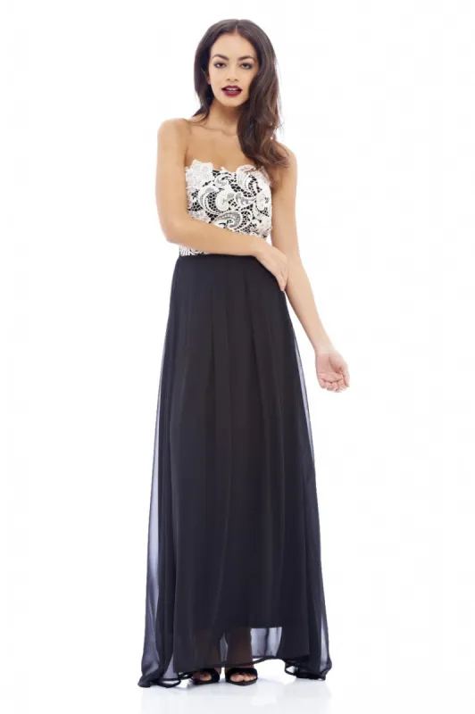Crochet Boobtube Maxi Dress sold by AX Paris