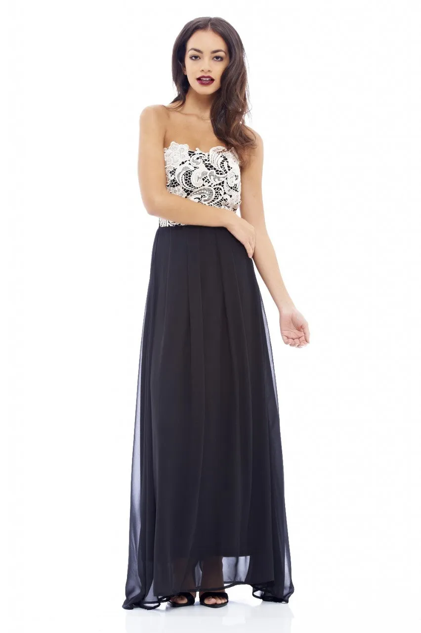 Crochet Boobtube Maxi Dress sold by AX Paris