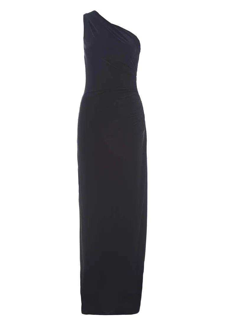 One Shoulder Leg Split Slinky Maxi Dress sold by AX Paris product image thumbnail 5