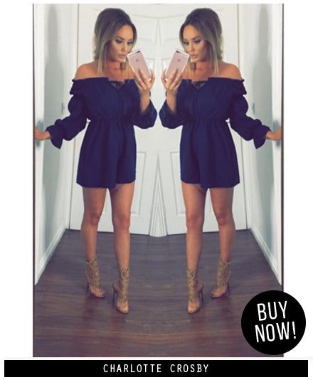 Off The Shoulder Playsuit sold by AX Paris product image thumbnail 4