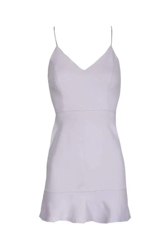 Silver Frill Hem Mini Dress sold by AX Paris product image thumbnail 4