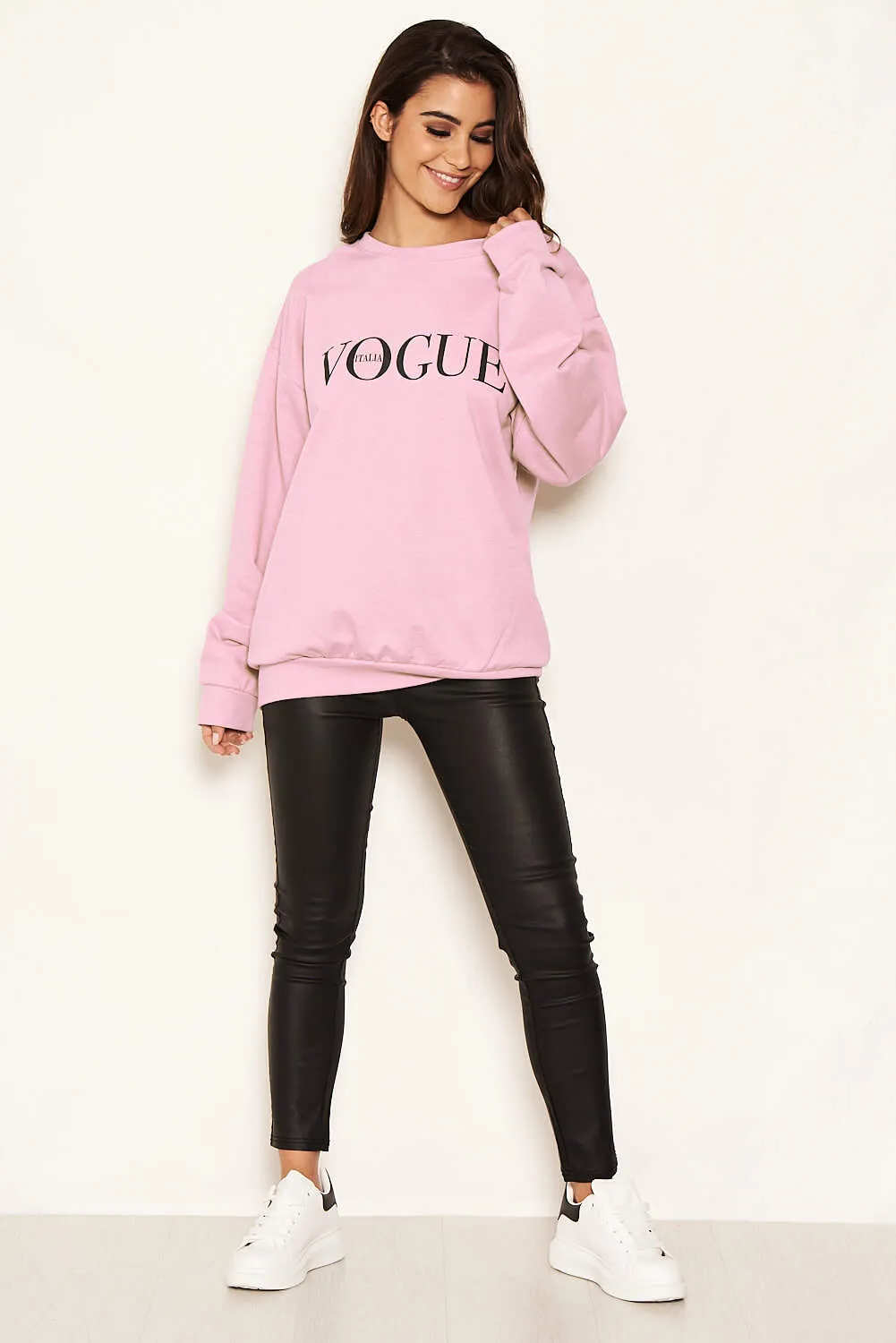 Pink Printed Sweatshirt sold by AX Paris product image thumbnail 2