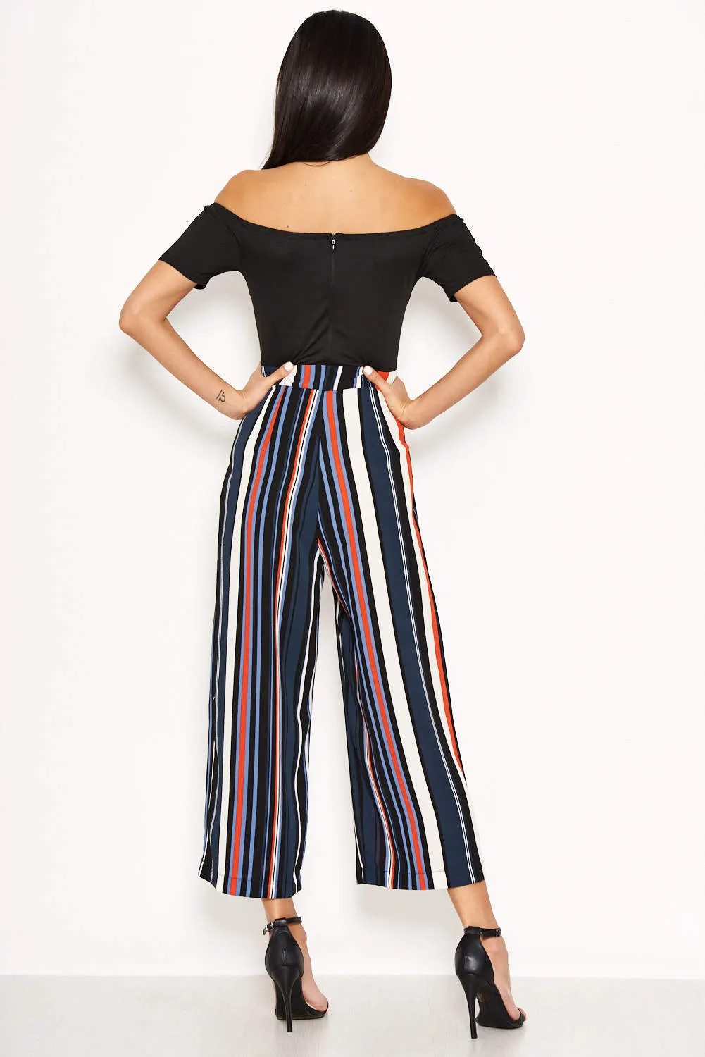 Multi Coloured Off The Shoulder Jumpsuit sold by AX Paris product image thumbnail 3