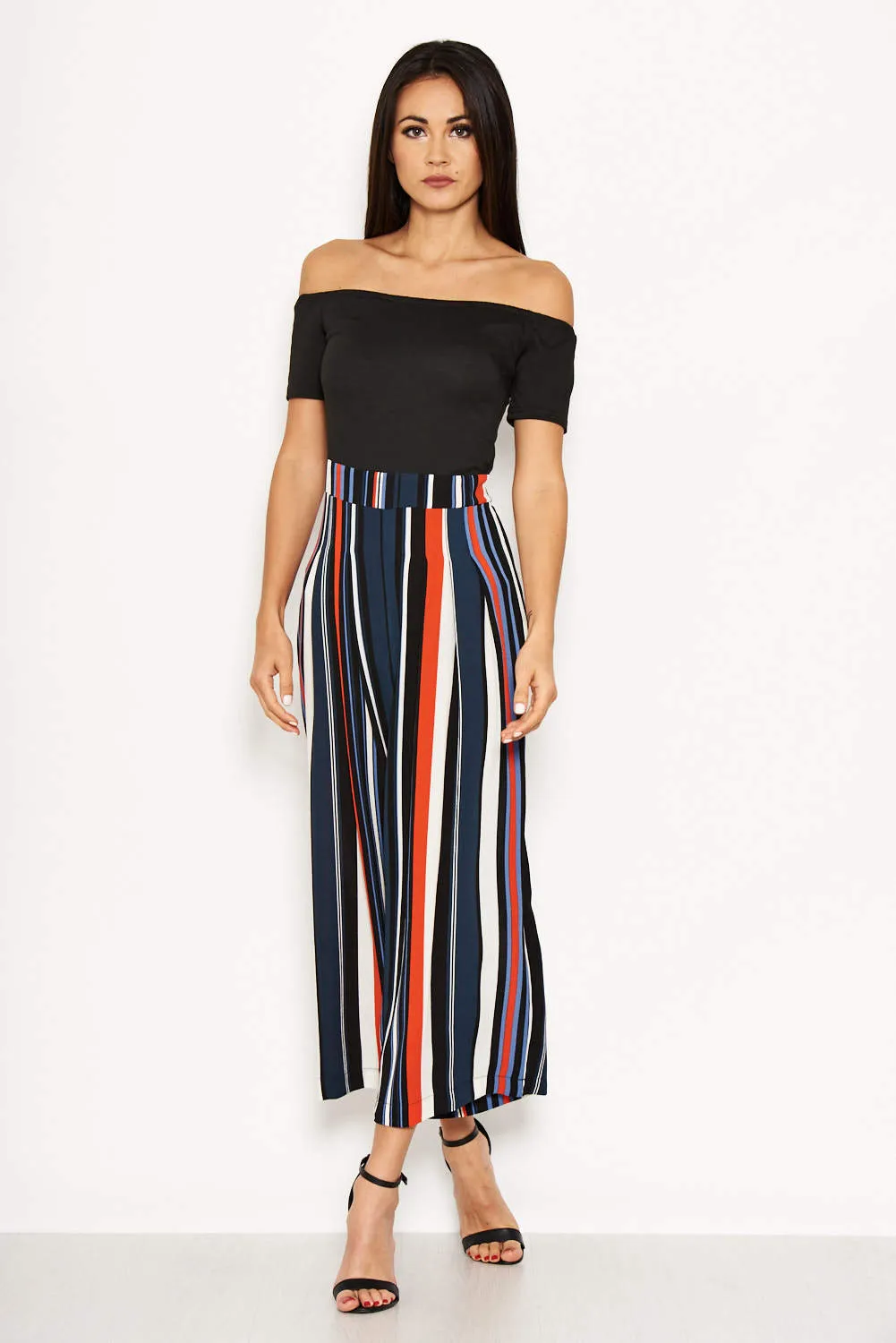 Multi Coloured Off The Shoulder Jumpsuit sold by AX Paris product image thumbnail 2