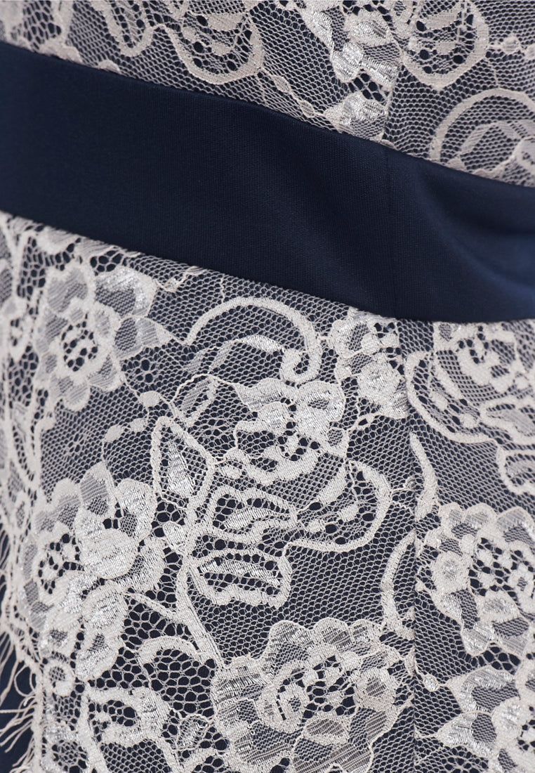 Lace Wrap Front Bodycon Dress sold by AX Paris product image thumbnail 5