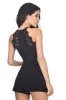 Black Lace Playsuit sold by AX Paris