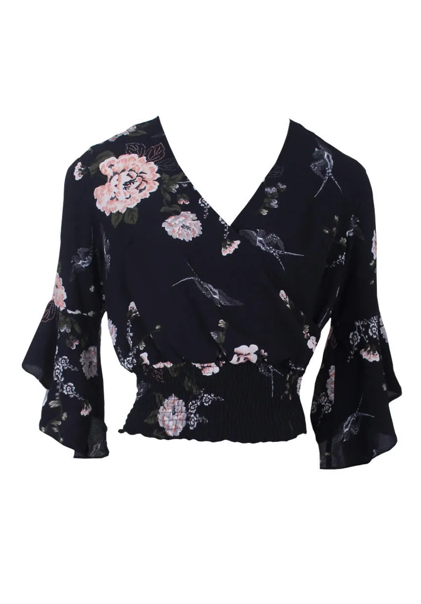 Floral Flared Sleeve Top sold by AX Paris product image thumbnail 4