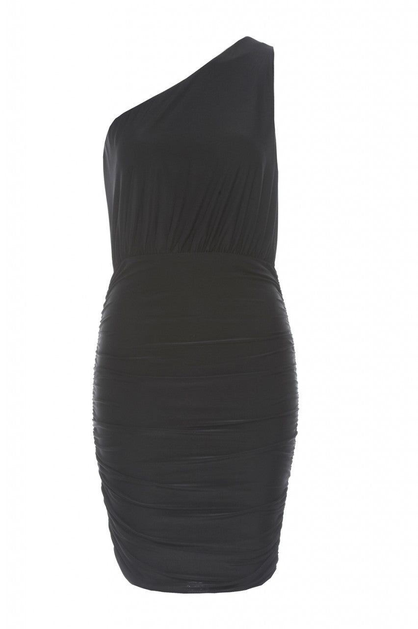 Slinky Ruched Asymmetric Dress sold by AX Paris product image thumbnail 5