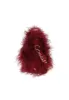 Burgundy Feather Gold Chain Clutch Bag sold by AX Paris