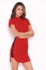 Red Mini Dress With Sporty Stripe Detail sold by AX Paris