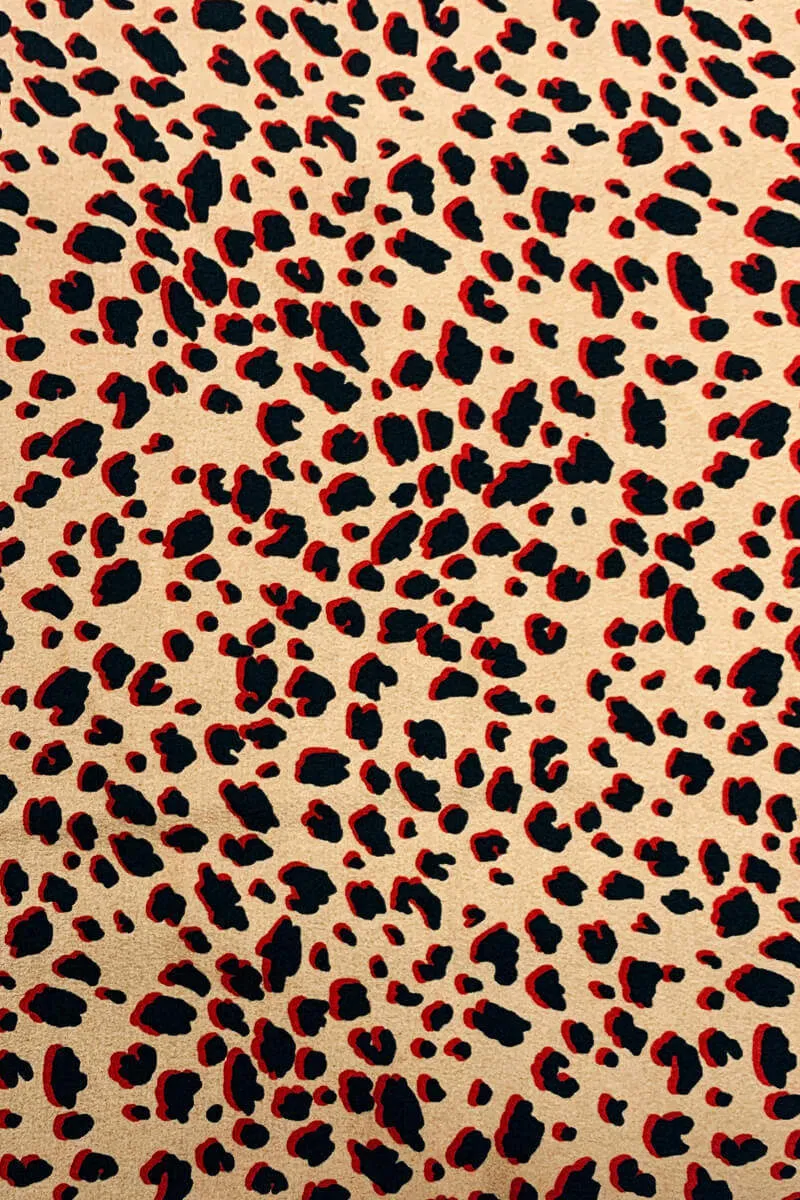 Black 2 in 1 Animal Print Midi Dress sold by AX Paris product image thumbnail 5