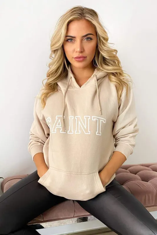 Stone Saint Oversized Hoodie sold by AX Paris