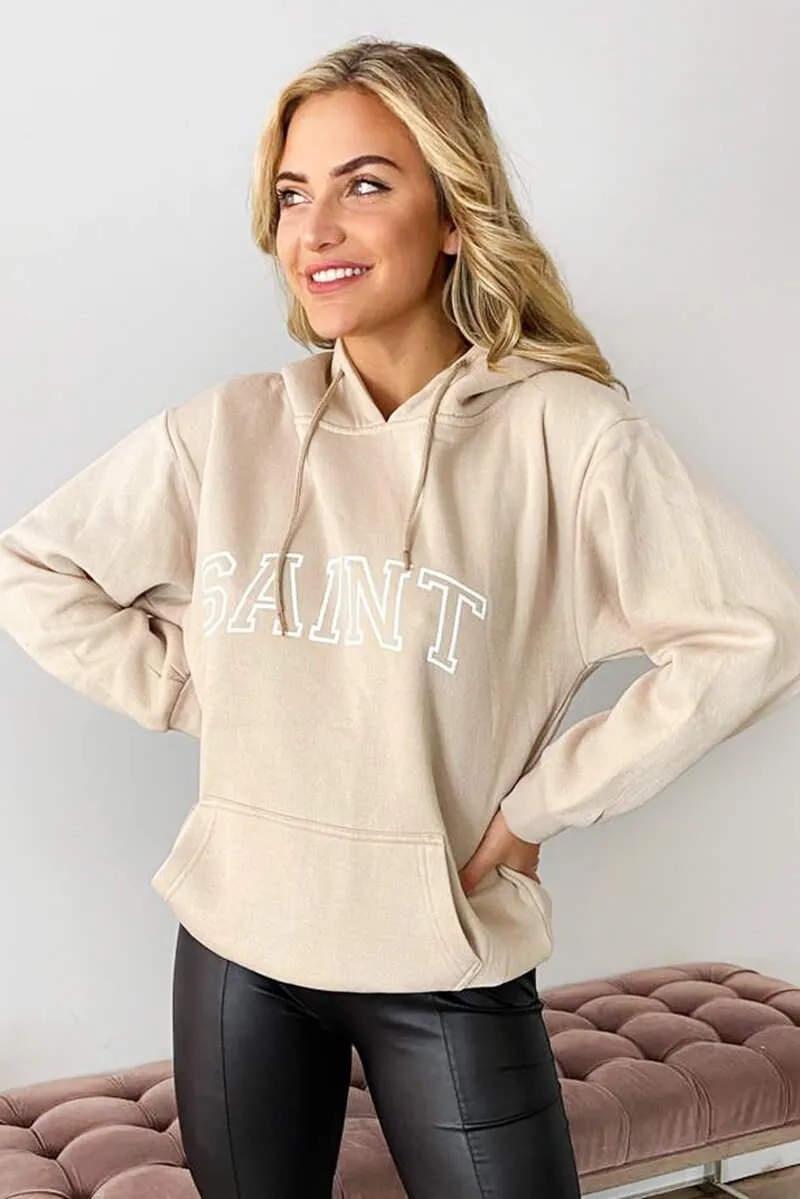 Stone Saint Oversized Hoodie sold by AX Paris product image thumbnail 3