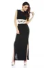 Contrast Lace Maxi Dress sold by AX Paris