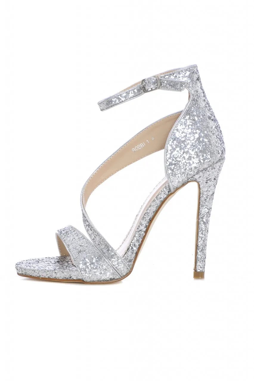 All Over Glitter Strap Heels sold by AX Paris product image thumbnail 2