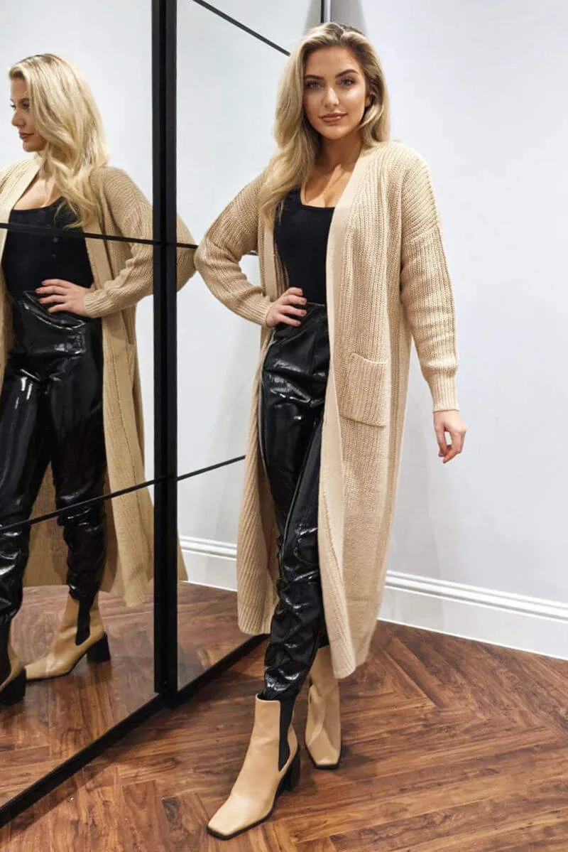 Stone Longline Knitted Cardigan sold by AX Paris product image thumbnail 2