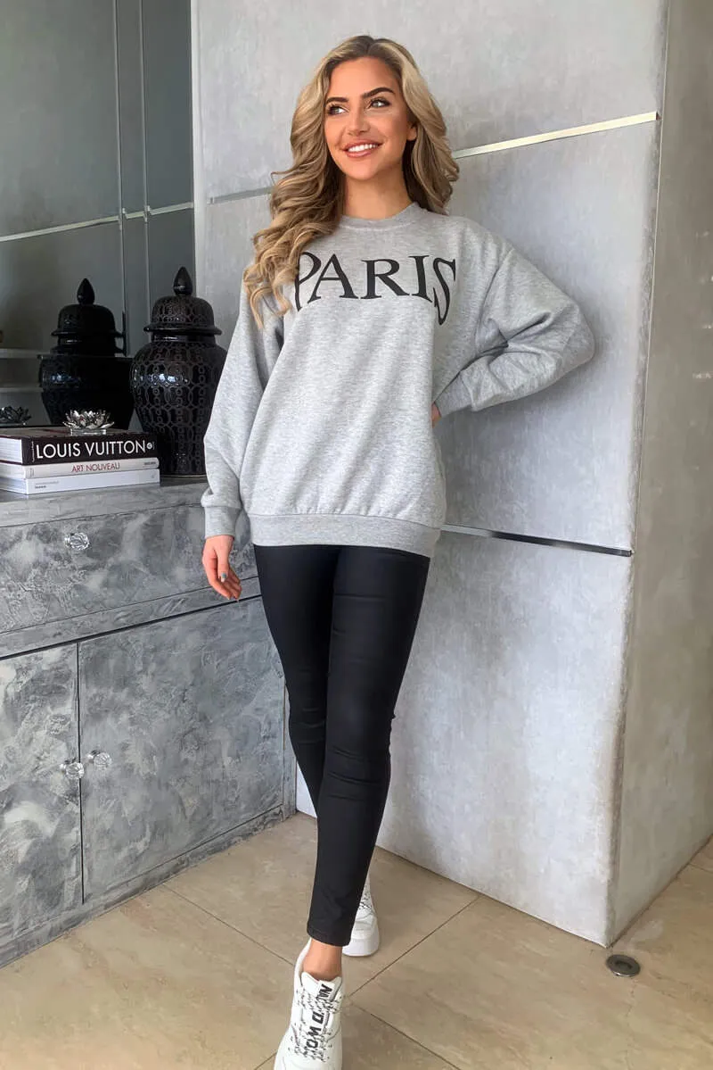 Grey Paris Sweatshirt sold by AX Paris product image thumbnail 4