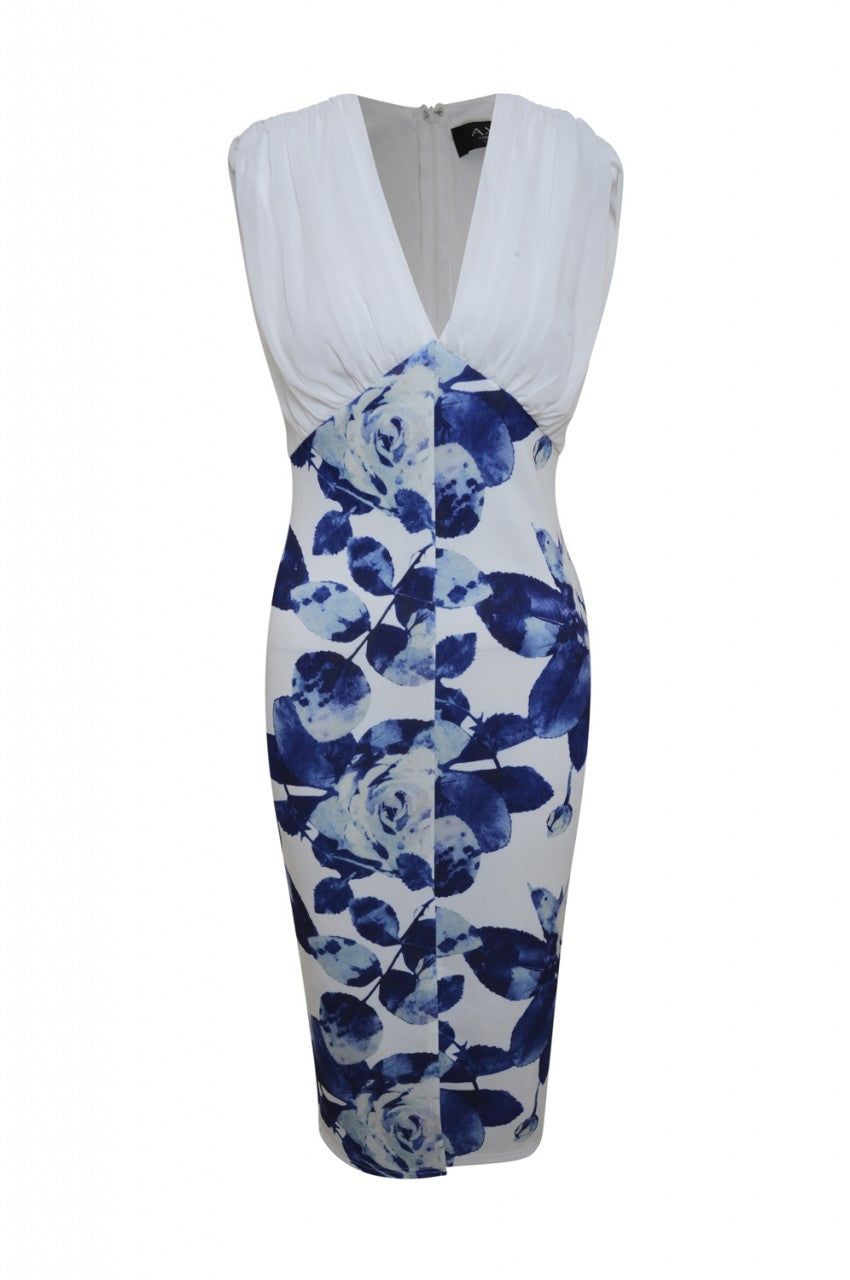 Chiffon Top Floral Midi Dress sold by AX Paris product image thumbnail 5