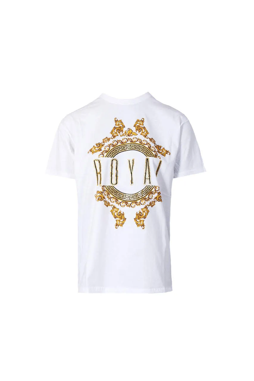 White Royal Slogan T-Shirt sold by AX Paris product image thumbnail 4