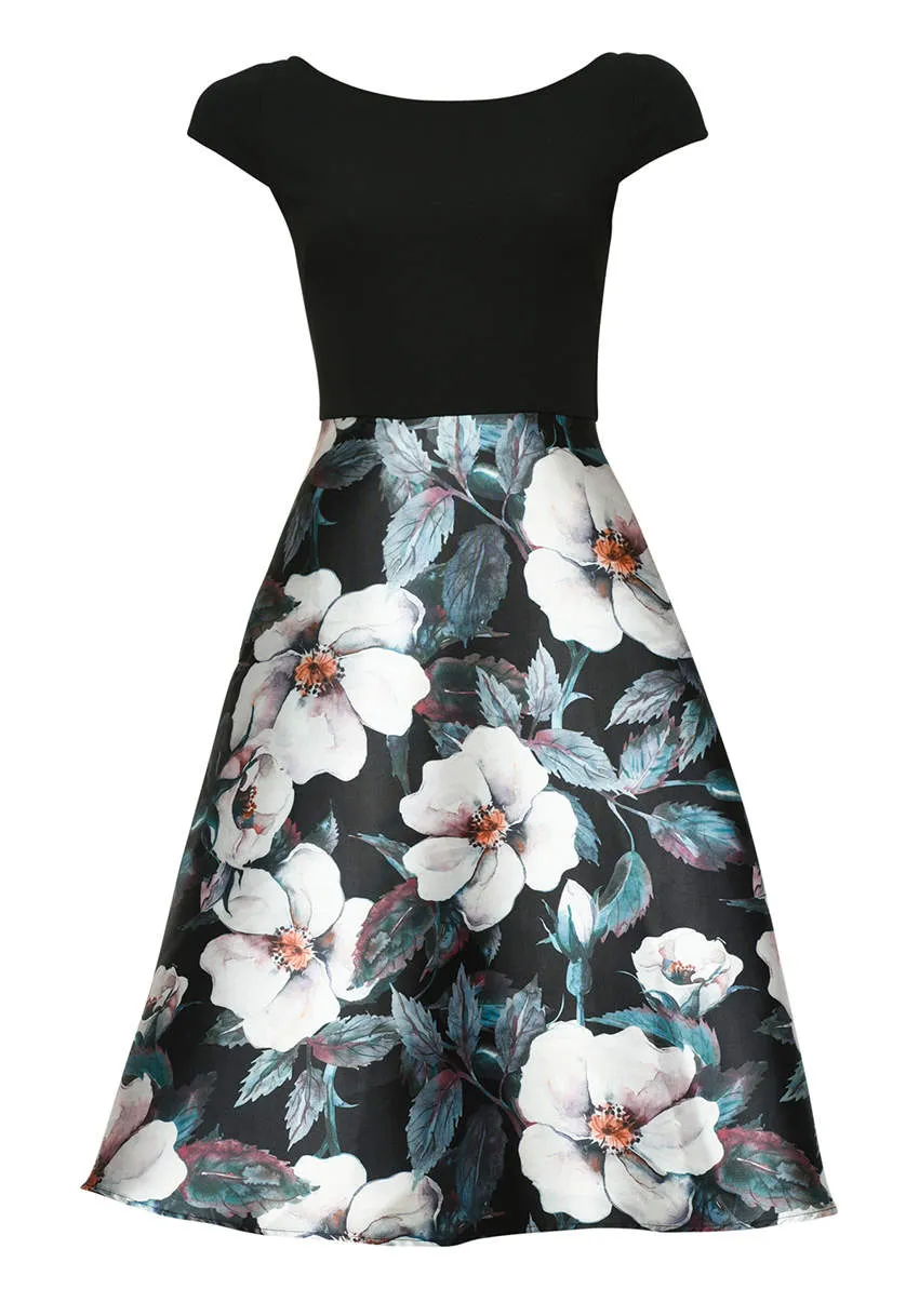 2 in 1 Skater Skirt Midi Dress sold by AX Paris product image thumbnail 4