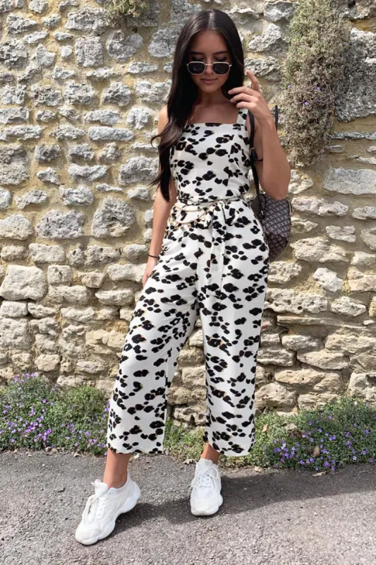Animal Print Jumpsuit sold by AX Paris