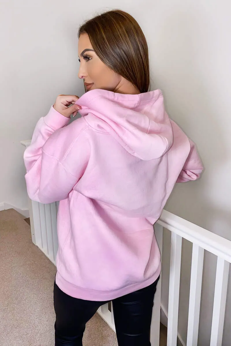 Pink Love Hoodie sold by AX Paris product image thumbnail 5