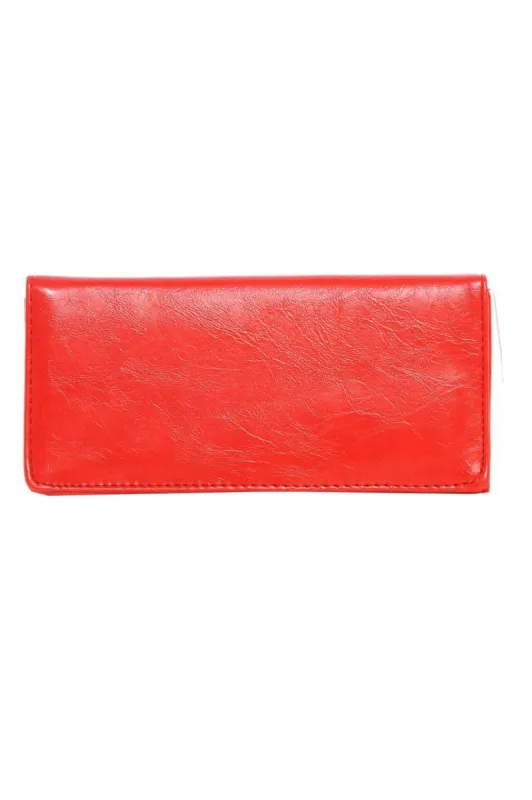 Red Plain Purse sold by AX Paris