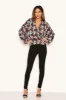 Red Floral Wrap Over Top sold by AX Paris