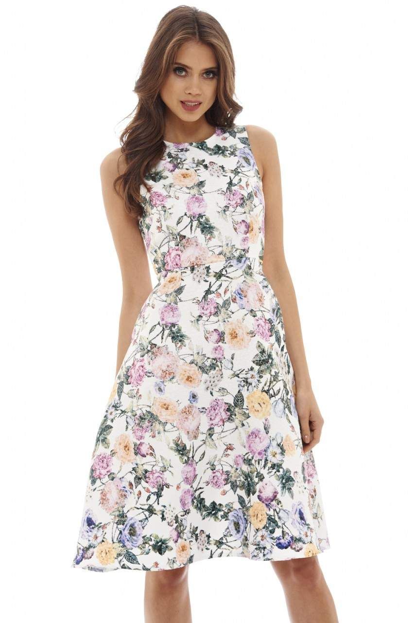 Floral Midi Dress sold by AX Paris product image thumbnail 3