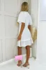 White Broderie Mini Dress sold by AX Paris