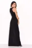 Black Lace Top Maxi Dress sold by AX Paris