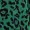 Green And Black Animal Print High Neck Belted Mini Skater Dress sold by AX Paris product image thumbnail 5