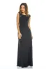Black  Maxi Dress with Lace Insert Detail sold by AX Paris