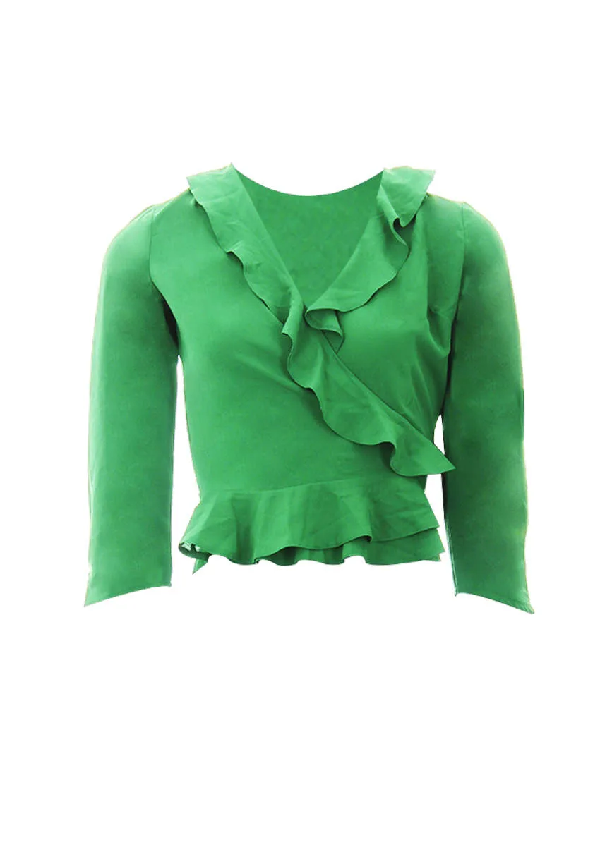 Green Frill Detailed Top sold by AX Paris product image thumbnail 4