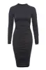 Ruched Long Sleeved Bodycon Dress sold by AX Paris