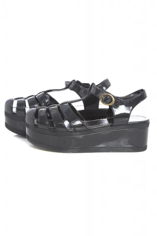 Platform Jelly Sandals sold by AX Paris