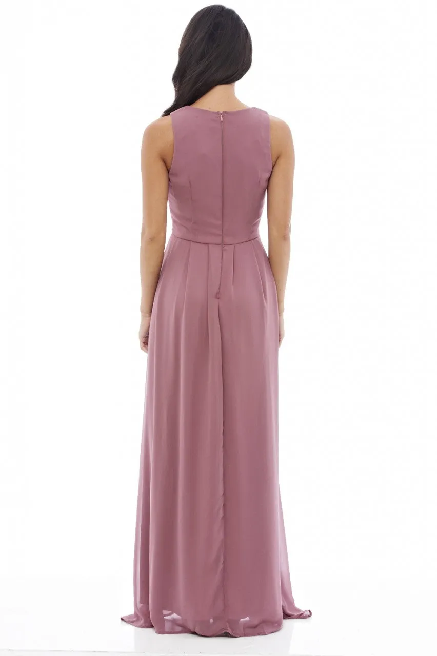 Lace Top Maxi Dress sold by AX Paris product image thumbnail 4