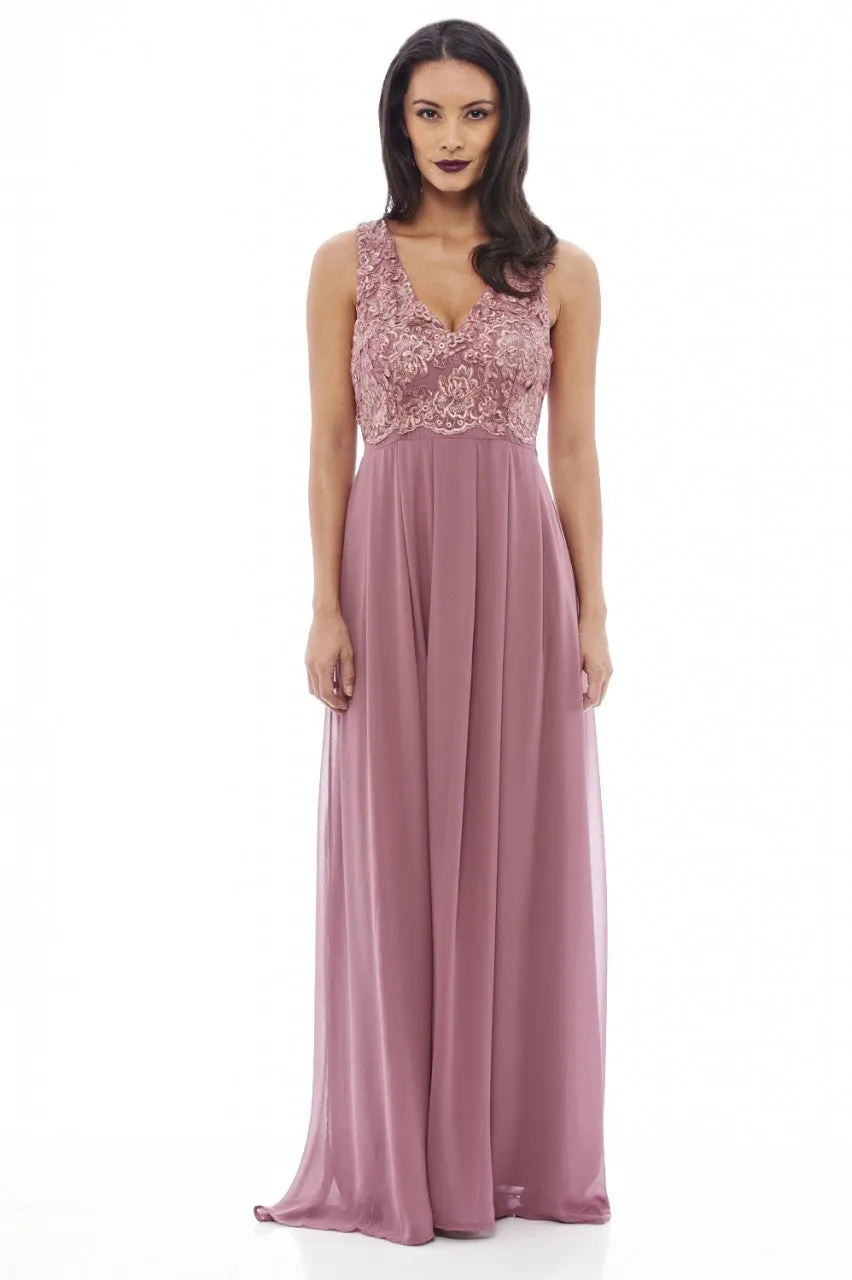 Lace Top Maxi Dress sold by AX Paris product image thumbnail 2