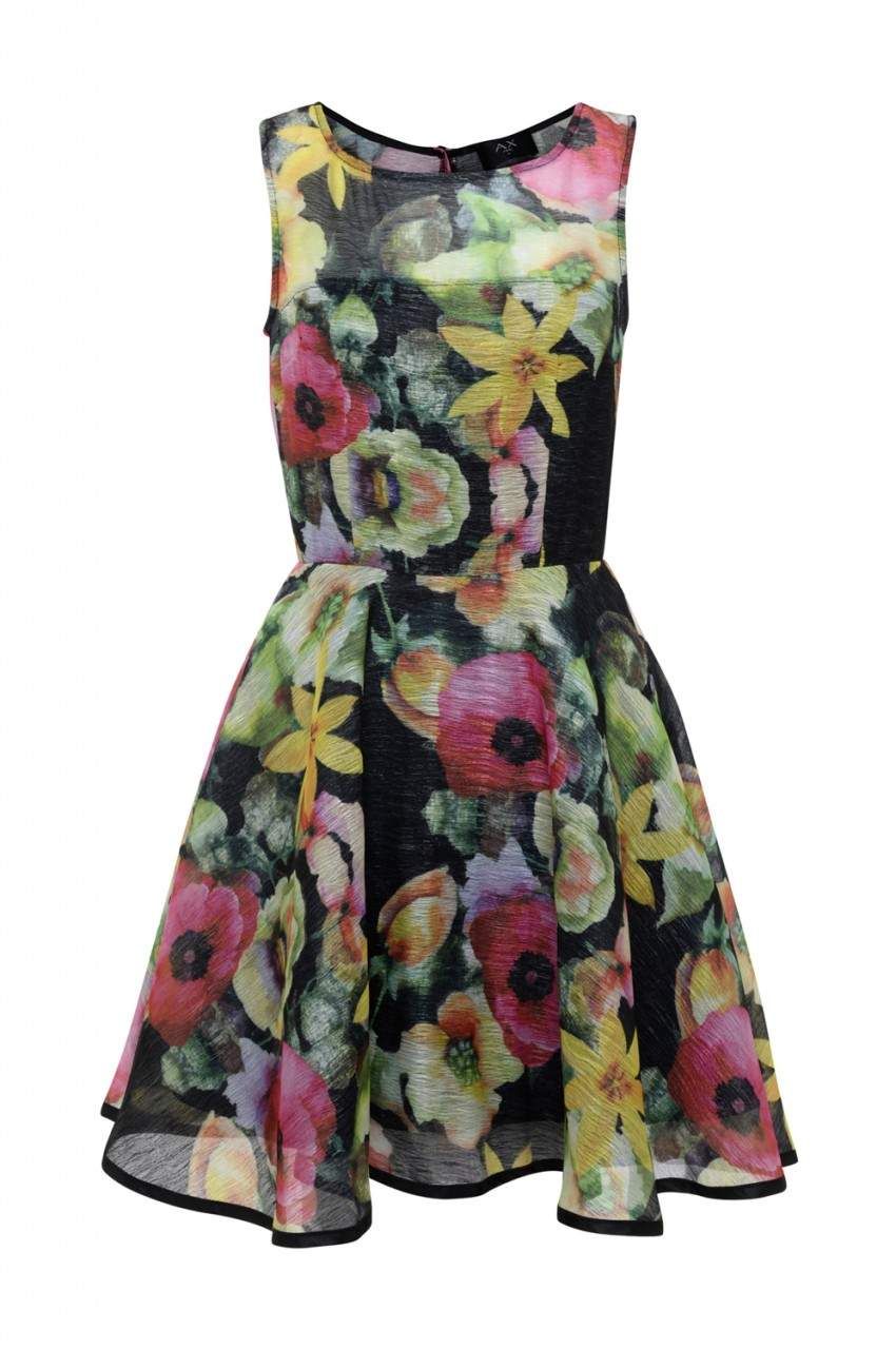 Floral Midi Skater Dress sold by AX Paris product image thumbnail 5