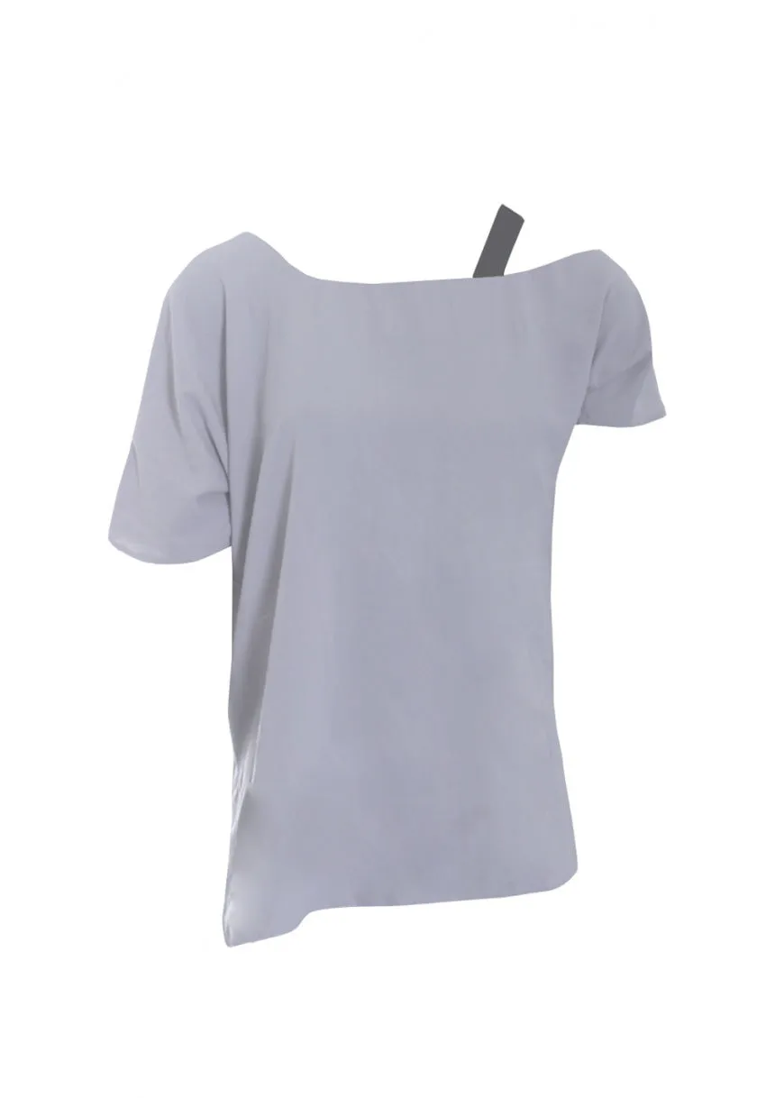 Grey Asymmetric Top sold by AX Paris product image thumbnail 4