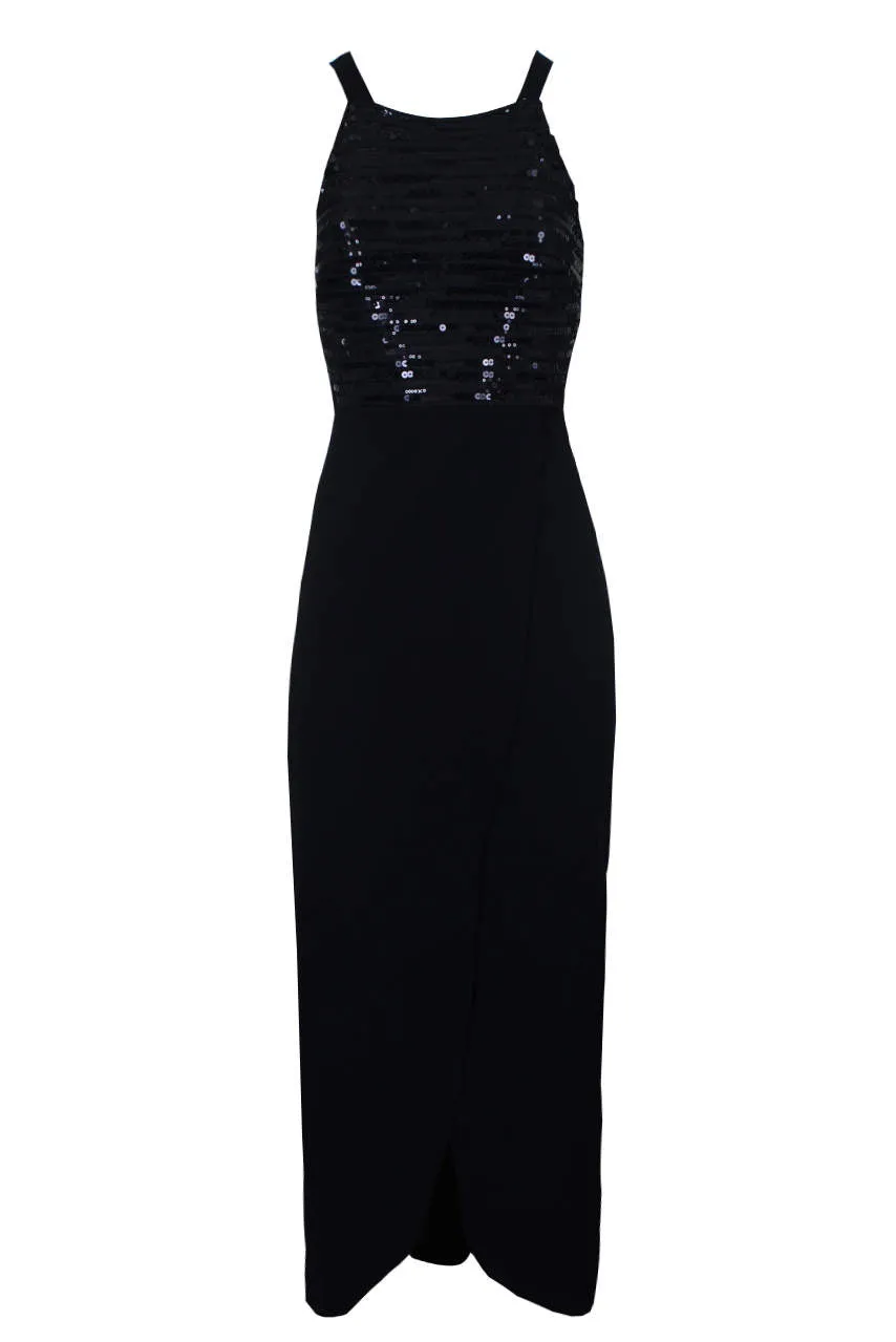 Black Sequin Maxi Dress sold by AX Paris product image thumbnail 4