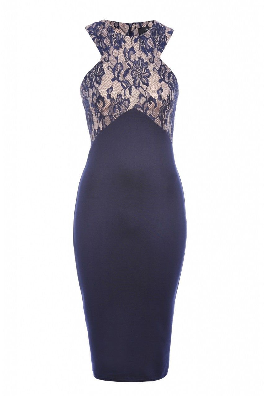 Lace Detailed Top Midi Dress sold by AX Paris product image thumbnail 5