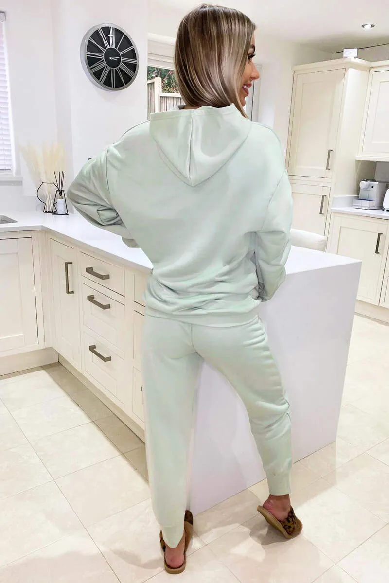 Sage Ruched Sleeve Lounge Set sold by AX Paris product image thumbnail 4