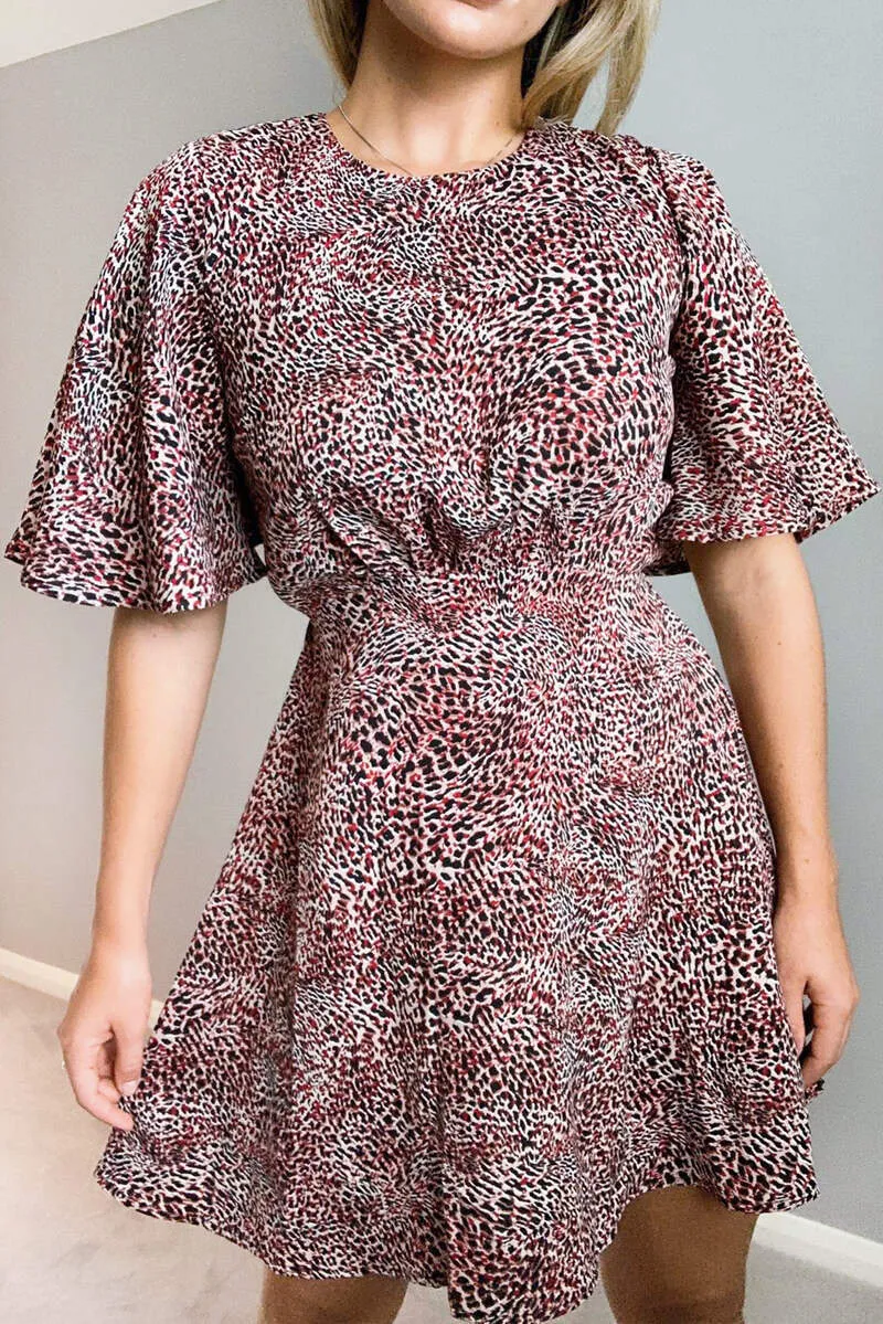 Multi Bell Sleeve Skater Dress sold by AX Paris product image thumbnail 3