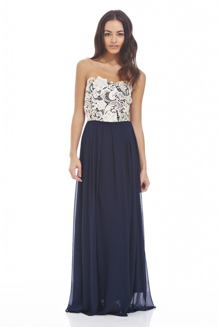 Crochet Boobtube Maxi Dress sold by AX Paris product image thumbnail 2