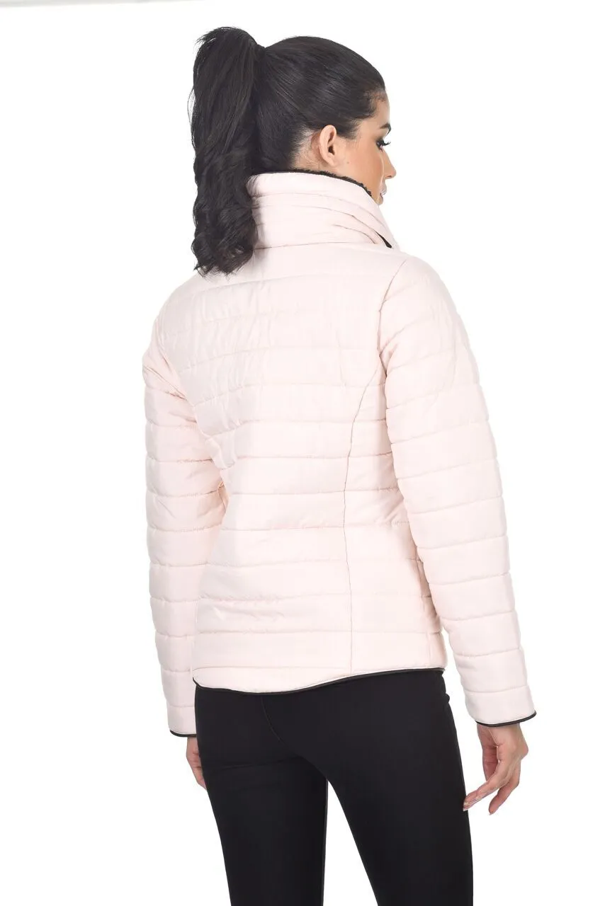 Nude Puffer Jacket sold by AX Paris product image thumbnail 3