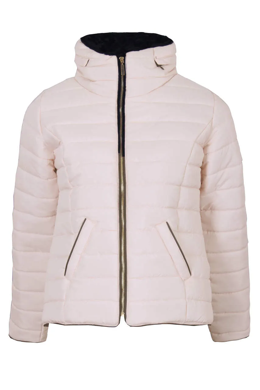 Nude Puffer Jacket sold by AX Paris product image thumbnail 4