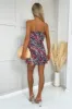 Multi Animal Printed High Neck Strappy Playsuit sold by AX Paris